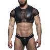 Sparta's Harness Jockstrap + Top Artemide Noir